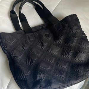 Tory Burch quilted black bag